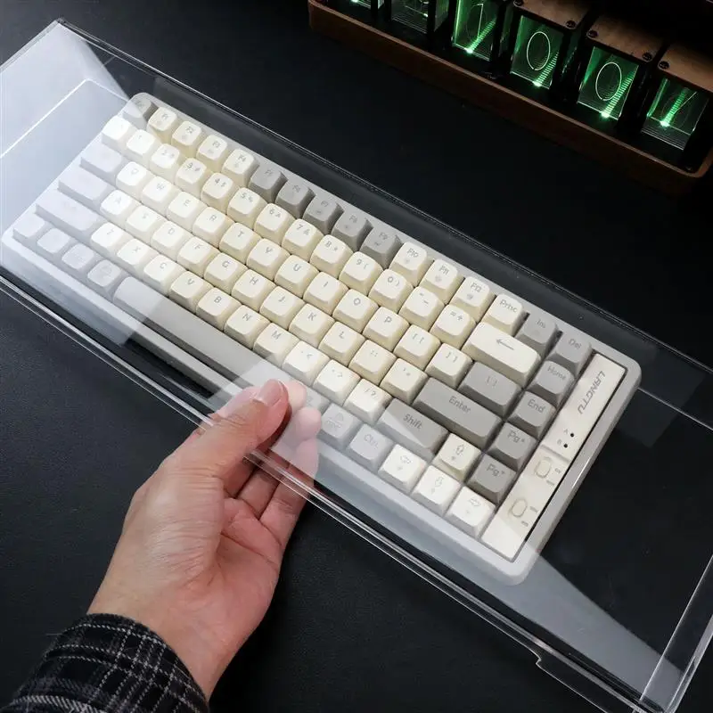 

Acrylic Keyboard Cover Clear Acrylic Keyboard Protector Plastic Dust Cover For Keyboard Waterproof Dustproof Protect Cover