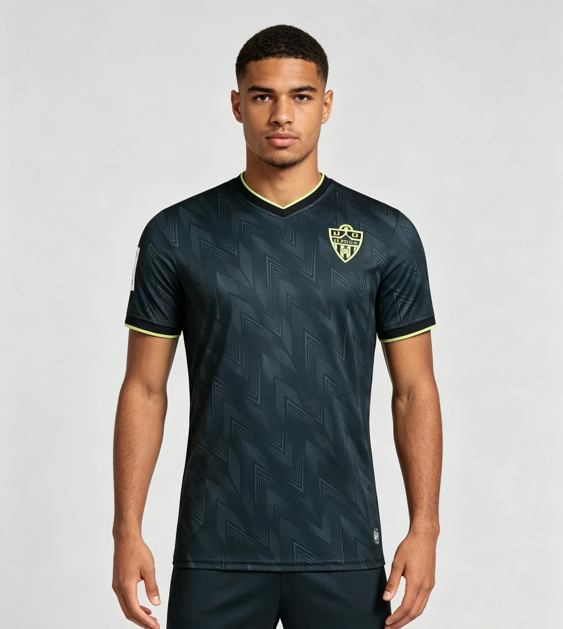 Almeria 3 Styles Familien-Fußballtrikot, schnelltrocknend, Eltern-Kind-Fußballuniform für Spieltraining, tägliche Fan-Sportbekleidung – Detail 1
