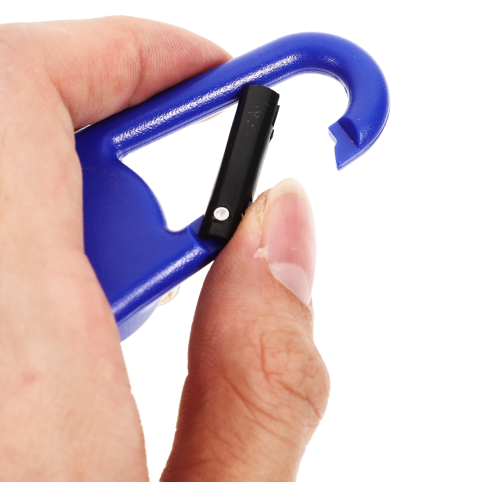 

Compass Hiking Gear Carabiner Keychain Clip Aluminum Alloy Climbing Abs Tree Child