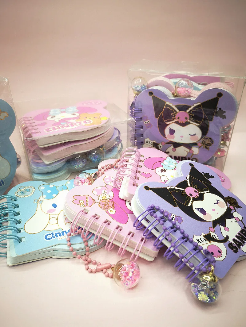 New Cute Cartoon Hanger Design Coil Book Portable Small Book New High Appearance Mini Hand Book