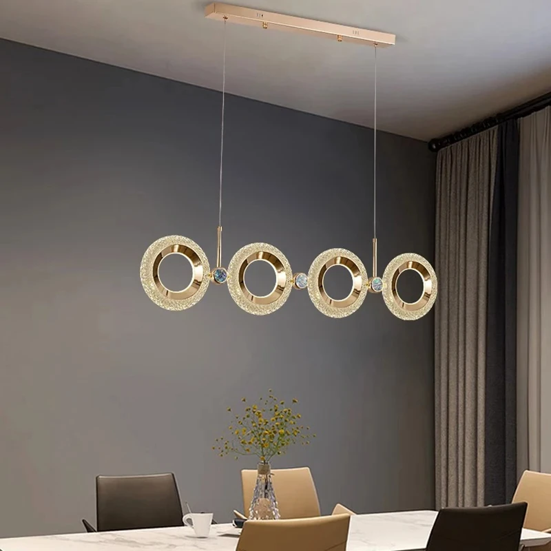 Imagem -03 - Lustres Led Modernos para Decoração de Casa Luzes Suspensas Iluminação Interior Lâmpadas Pendentes Sala de Estar Sala de Jantar