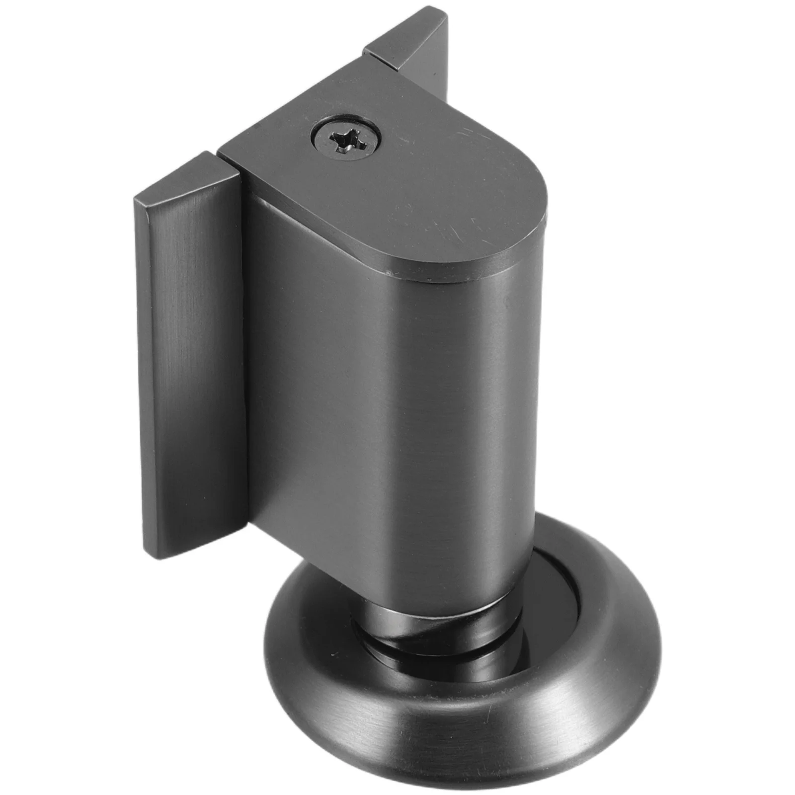 

1pcs Anti Collision Door Handle Protector Floor Mount No Drill Door Stopper For Home Office Hotel Garage Wall Light Gray Soft