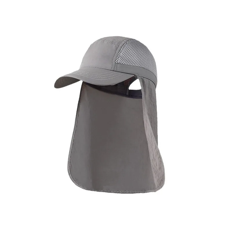 

Quick drying sun protection cloak hat, summer outdoor fishing neck protection hiking hat, sun shading duckbill hat