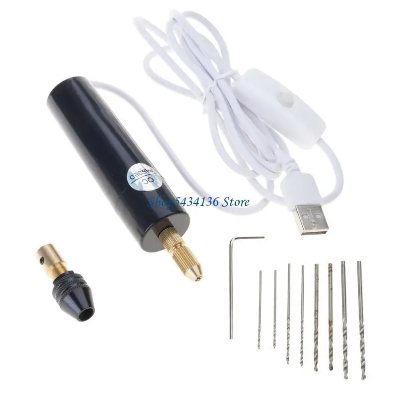 H7ed Miniature Electric Grinder 20000rpm Le fonctionnement à faible bruit du moteur comprend 8 bits forage adaptés à en