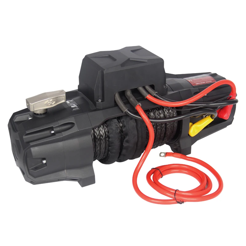 Portable Electric Winch 12000LBS DC 12V Car Mounted Guide Winch Hook For Off-Road Modification Trailer Parts & Accessories