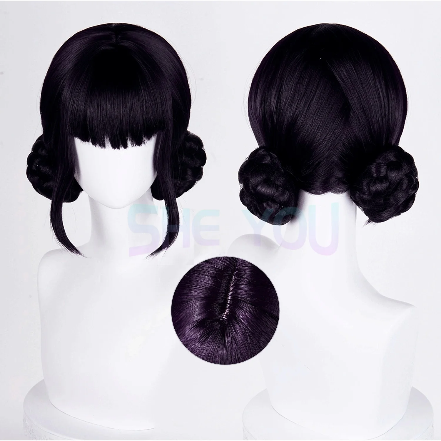 Rumi Mira Zoey Cosplay perruque femmes filles Halloween fête jeu de rôle perruques résistant à la chaleur cheveux synthétiques + bonnet de perruque