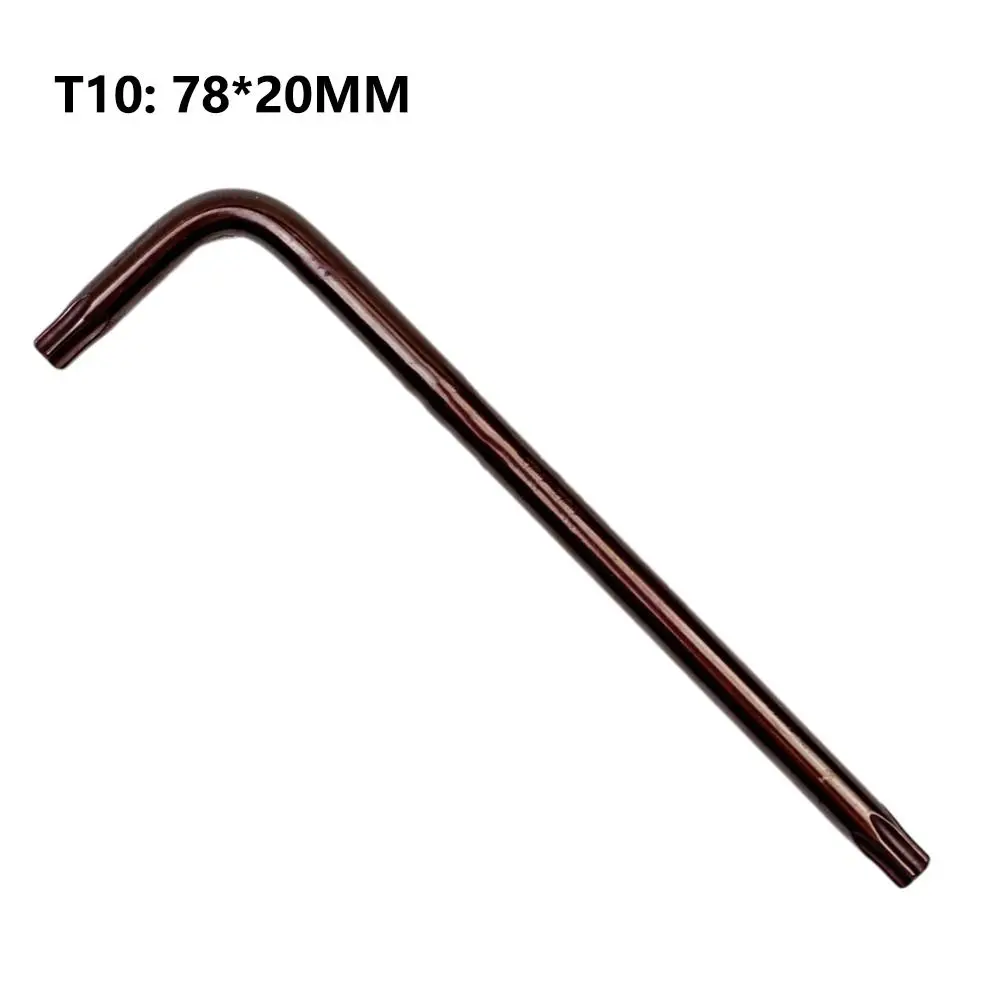 L-Shaped Torx Wrench With Center Hole Allen Wrench T10-T45 Hexagonal Wrench Repair Tool Sets Star Key Bit Wrench Hand Tools