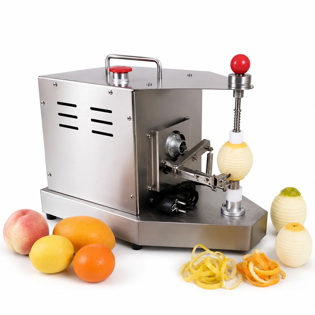 Fruit Peeling Machine Automatic Orange Peeler for Lemon Kiwi Small Electrical    Removing Kitchen Tool Peeling Equipment