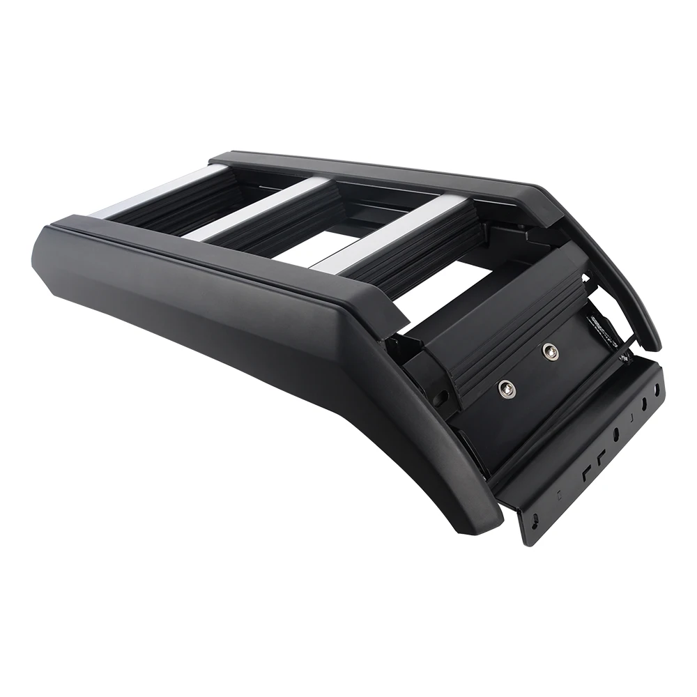 Shanghai Sanfu JL1271 Side Ladder Black Aluminum Alloy Side Climb Ladder Rear Foldable Ladder Fit for Jeep W Rangler JL 18+