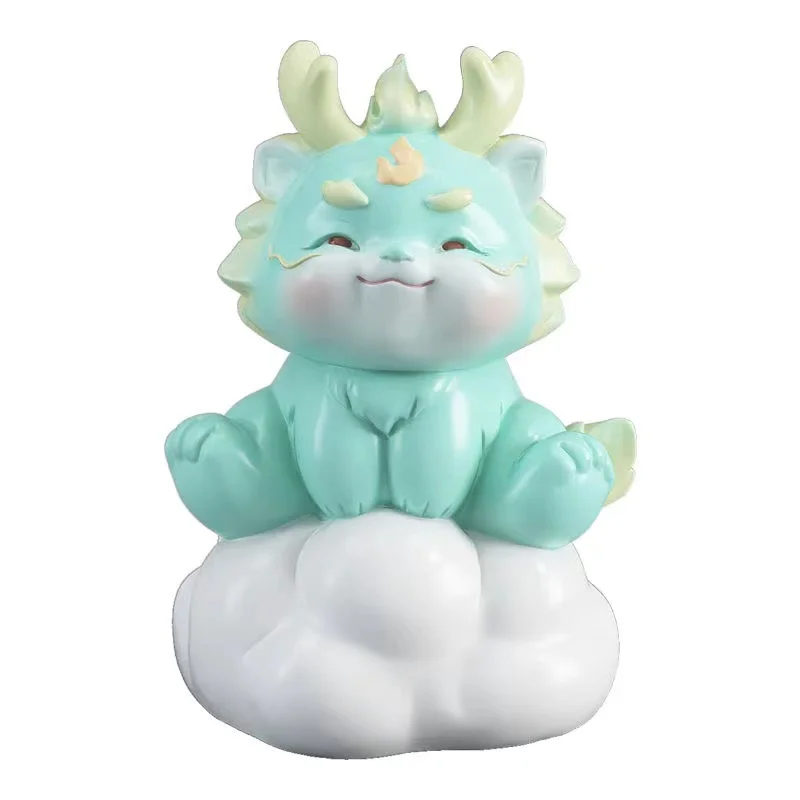 New Trendy Auspicious Dragon Ornaments, Mascot Figures, Living Room Entrance TV Cabinet Home Decorations, Birthday Gifts