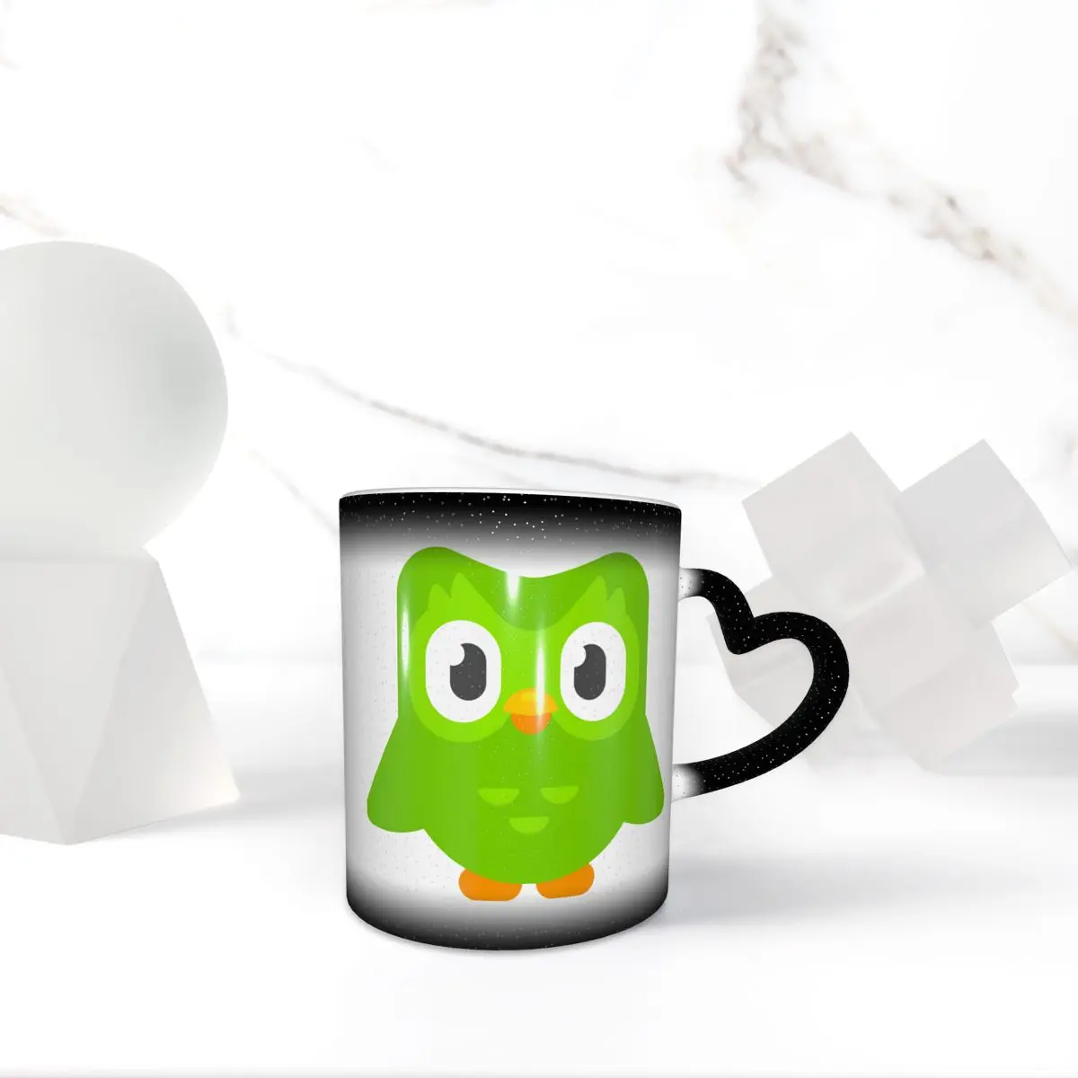 Кружка Duolingo Owl Duo, забавные керамические кофейные чашки, чайные кружки, чашка для молока, посуда для напитков, подарки для женщин и мужчин