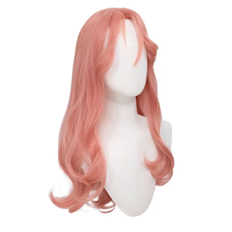 DAZCOS longue ondulée pêche Aya Osawa Cosplay perruque adulte femmes Cosplay Costume tenues accessoires pour fête Halloween