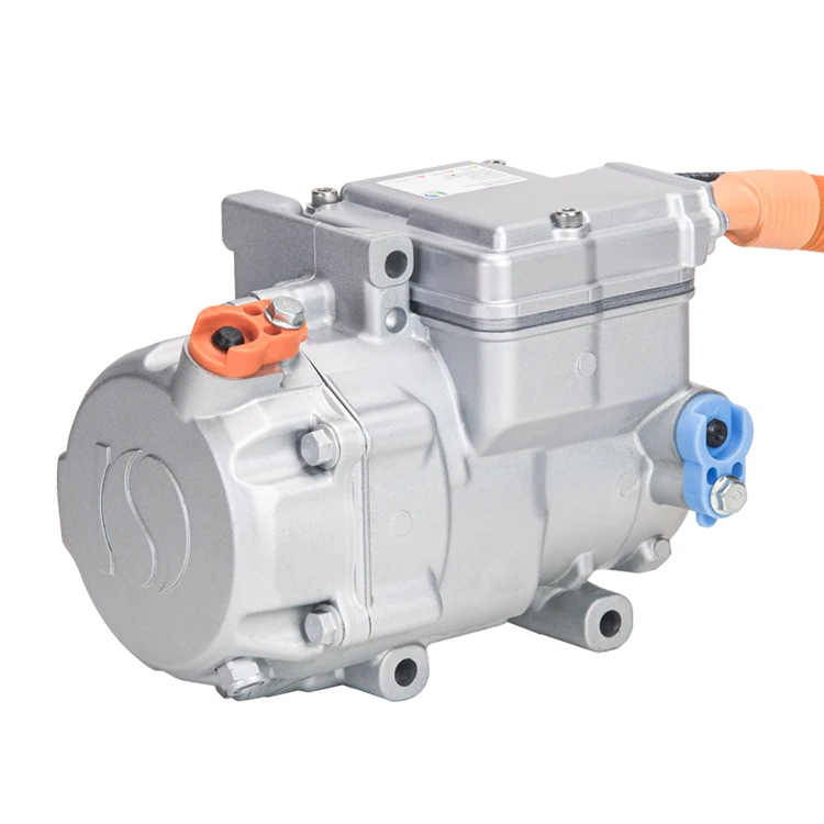 

18cc 48v dc air conditioner R404a compressor for cars universal type automotive ac electric compressor manufacture factory China