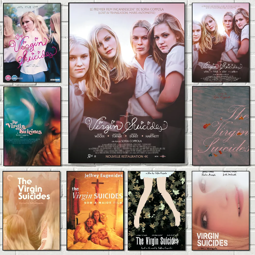 

Аниме постеры «Девственные самоубийцы» для дома, гостиной, спальни, бара, кафе, художественный декор