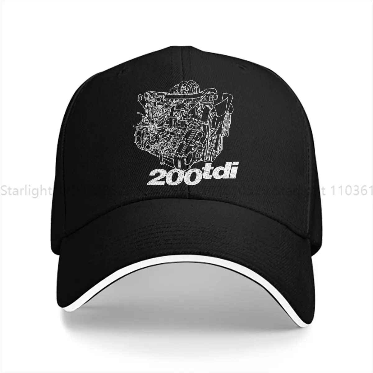 Pure Color Dad Hats Land Rover 200Tdi Inline 4-cylindrowy kapelusz męski Daszek przeciwsłoneczny Czapki z daszkiem Camel Trophy Peaked Cap