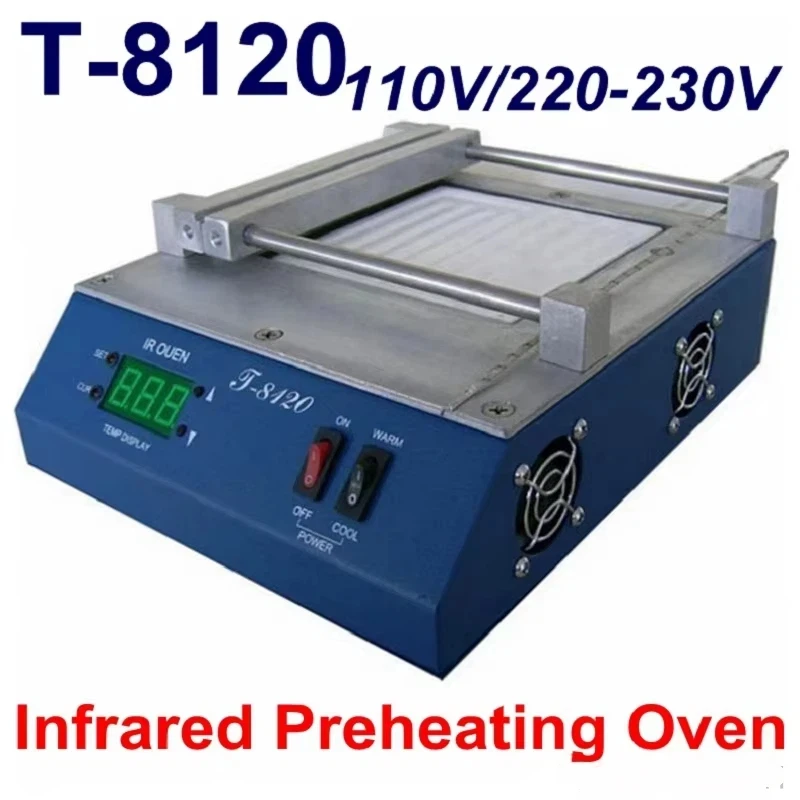 

T-8120 Heating Table 200*240MM SMD Preheating PID Temperature Controlling Station Platform
