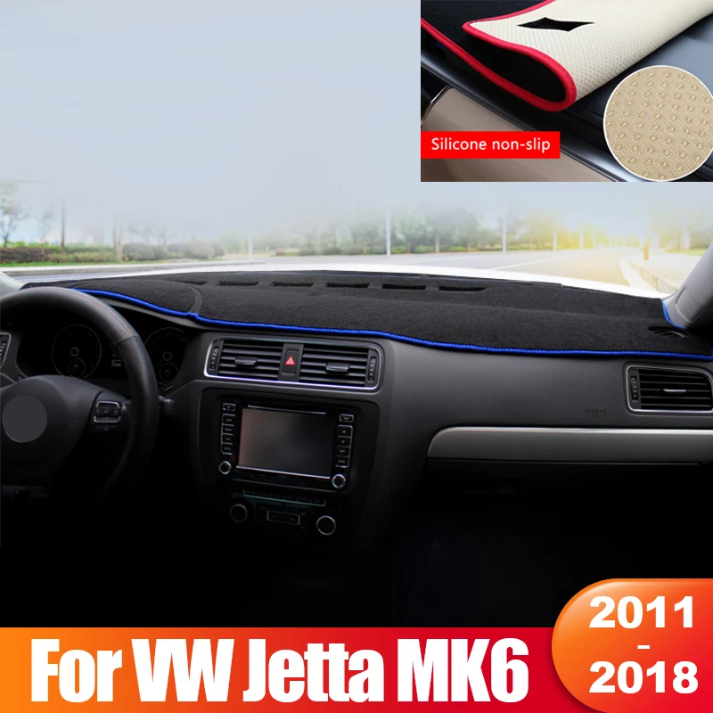 

For Volkswagen VW Jetta A6 MK6 5C6 2011 2012 2013 2014 2015 2016 2017 2018 Car Dashboard Sun Shade Cover Mat Accessories