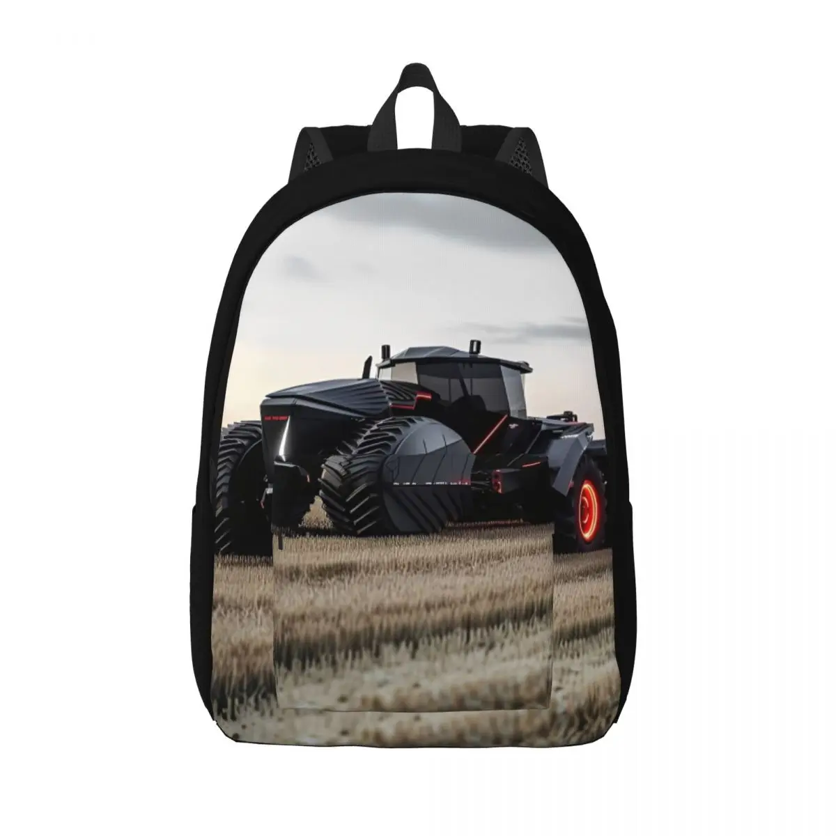 트랙터 농장 십대 배낭 스포츠 고등학교 하이킹 여행 남성용 여성용 대학 숄더 백