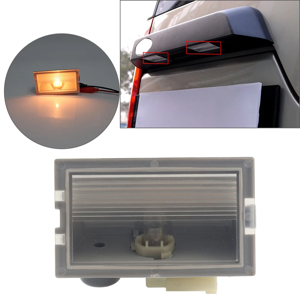 Clear Car Rear License Plate Light Lamp XFC500040 For Land Rover Range Rover Sport Freelander 2 LR2 Discovery 3 4 LR3 LR4