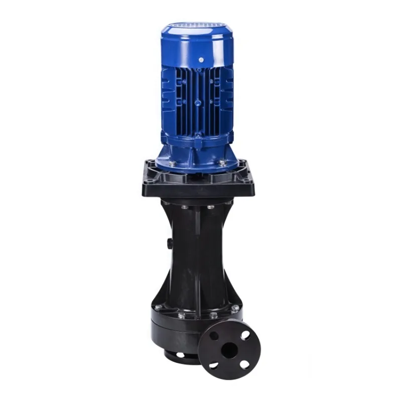 Vertical centrifugal irrigation pump with long service life
