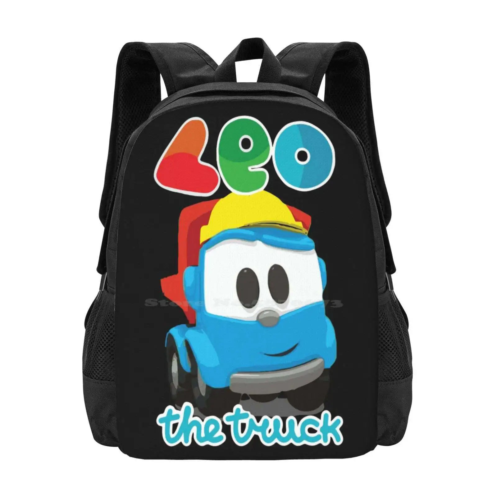 Leo The Truck-Let\'S Build It School Bags For Teenage Girls Laptop Travel Bags Leo The Truck The Inquisitive Truck Kids Baby