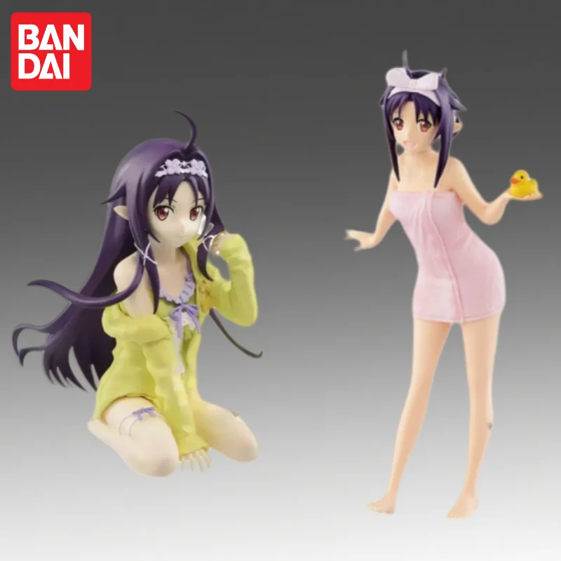 En Stock Bandai Original Banpresto Sword Art Online Konno Yuuki figura de acción modelo muñeca nuevo en caja personajes de Anime garaje