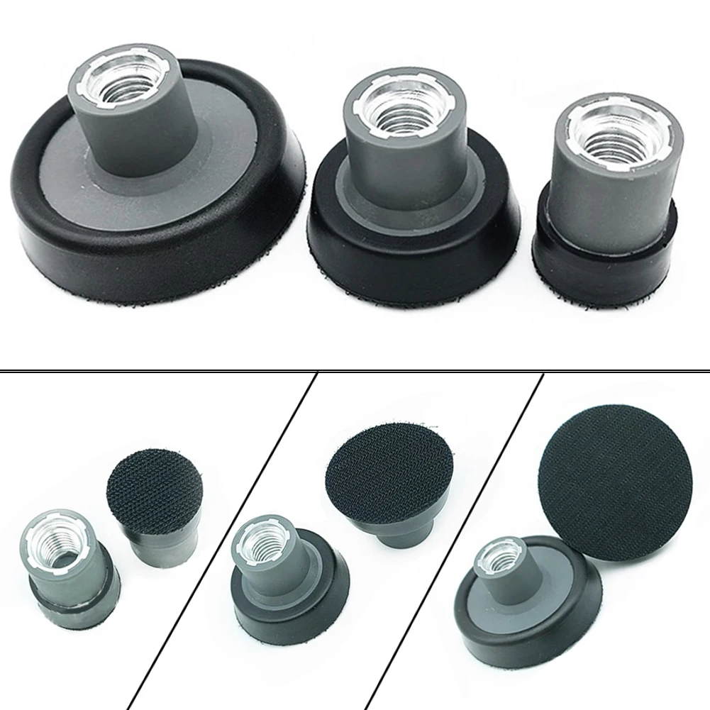 1/2/3 بوصة دعم الوسادة لوحة ل M14 الموضوع الرملي لوحة تلميع حامل الإسفنج الوسادة ل آلة تلميع دوارة أدوات جلخ #2