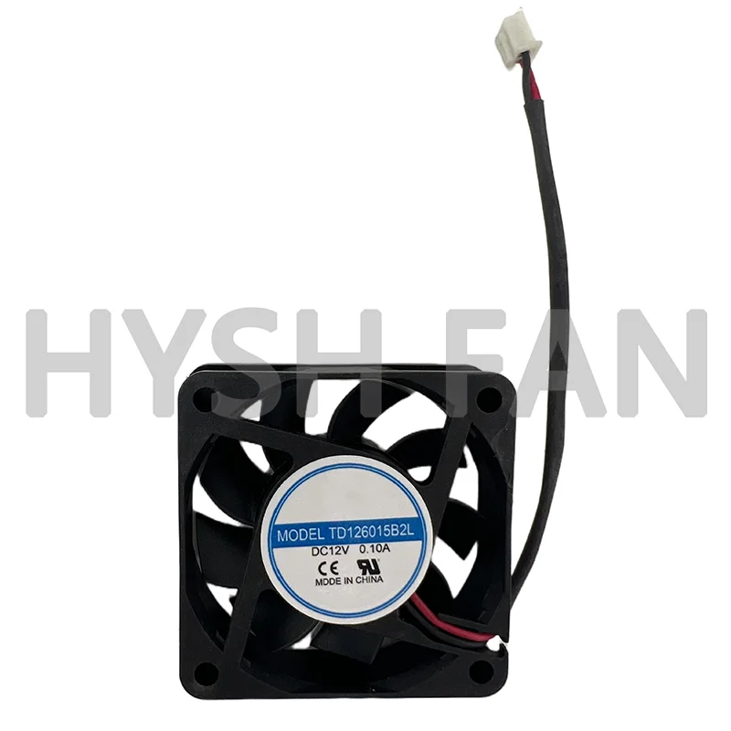 TD126015B2L 12V 0.10A 6CM Cm Volt Exhaust Ventilation Quiet Cooling Fan