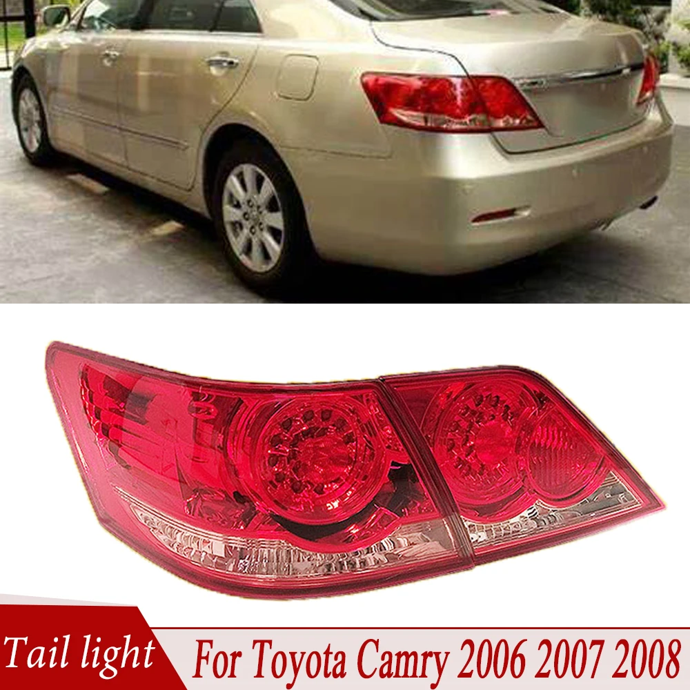 

For Toyota Camry Aurion GSV40 3.5L 2GR-FE 2006 2007 2008 Rear Bumper Tail Light Brake Light Indicator Lamp Tail Lamp Assembly