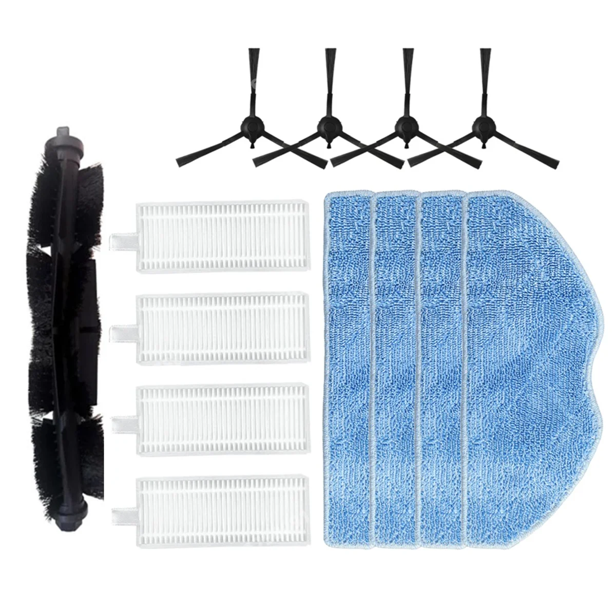 

Hot sale For MiWhole M8 Lite Robot Vacuum Accessories Dust Bag Mop Cloth Hepa Filter Roller Side Brush