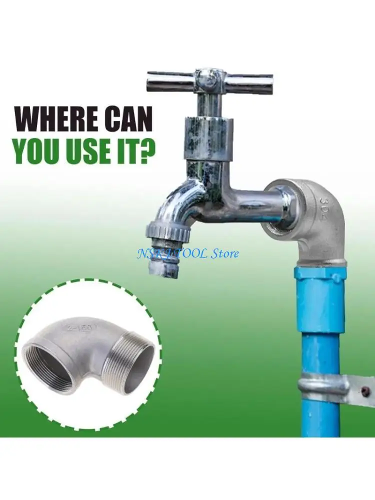 l8rc-heavy-duty-2-polegada-npt-macho-para-femea-encaixe-tubulacao-fundida-com-cotovelo-90-graus-com-fita-vedacao
