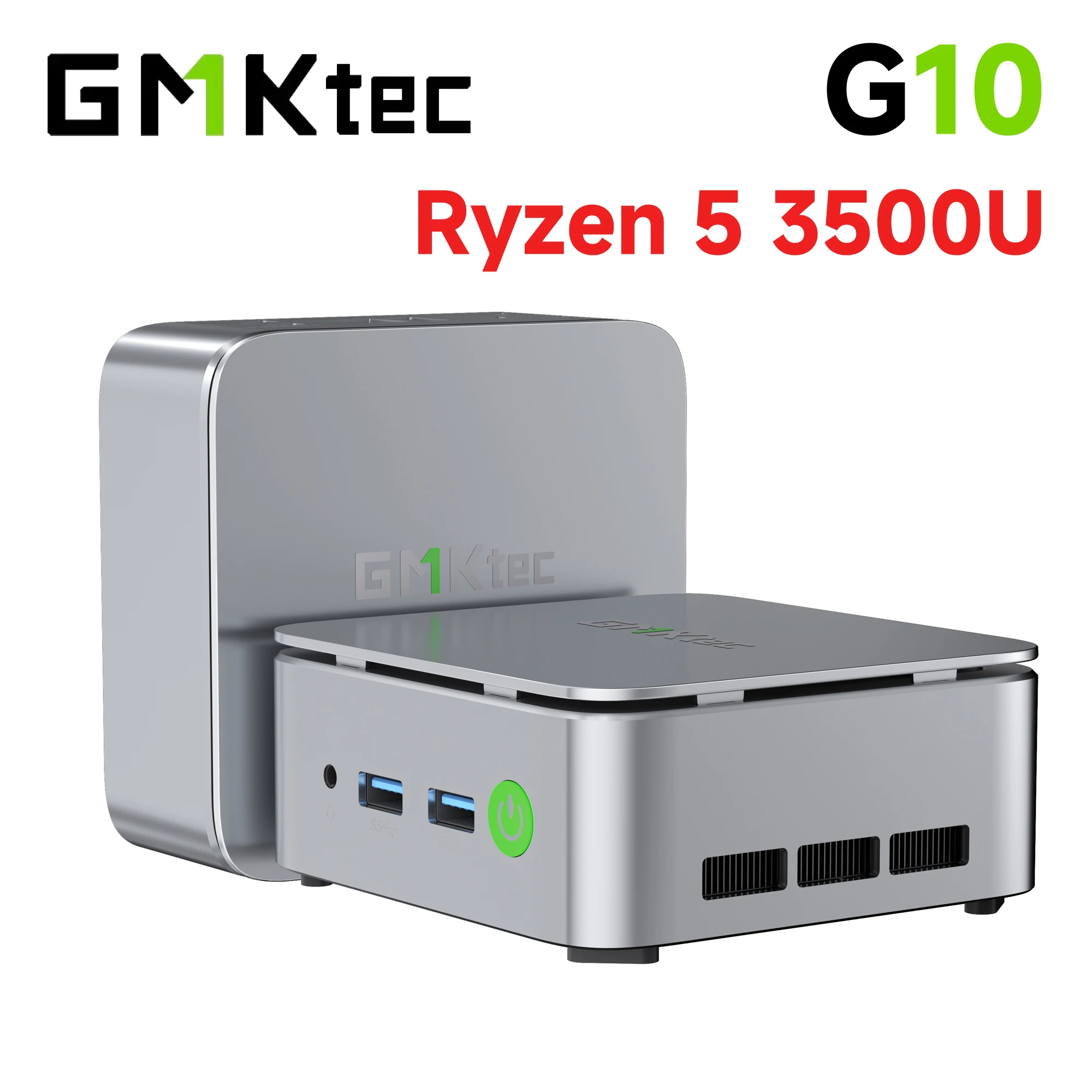GMKTEC G10 Mini PC with AMD Ryzen 5 3500U, 16GB RAM, 512GB SSD