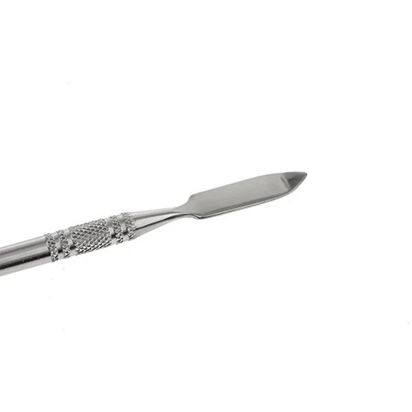

Stainless Steel Mixing Palette Smooth Easy Clean Palm-Sized Makeup Mixing Tool for Foundation Lipstick Concealers