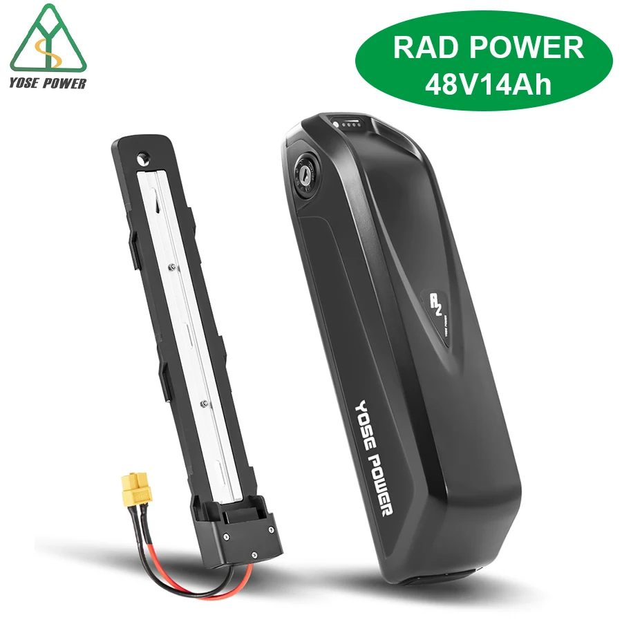 

YOSE POWER Ebike Battery 48V 14Ah for Rad Power Battery Replacement Electric Bike Bicycle Lithium Battery 48V