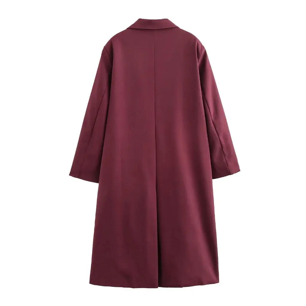 

Women's Loose Coat Casual Simple Breasted Top European And American Style Fashion Autumn New American Retro