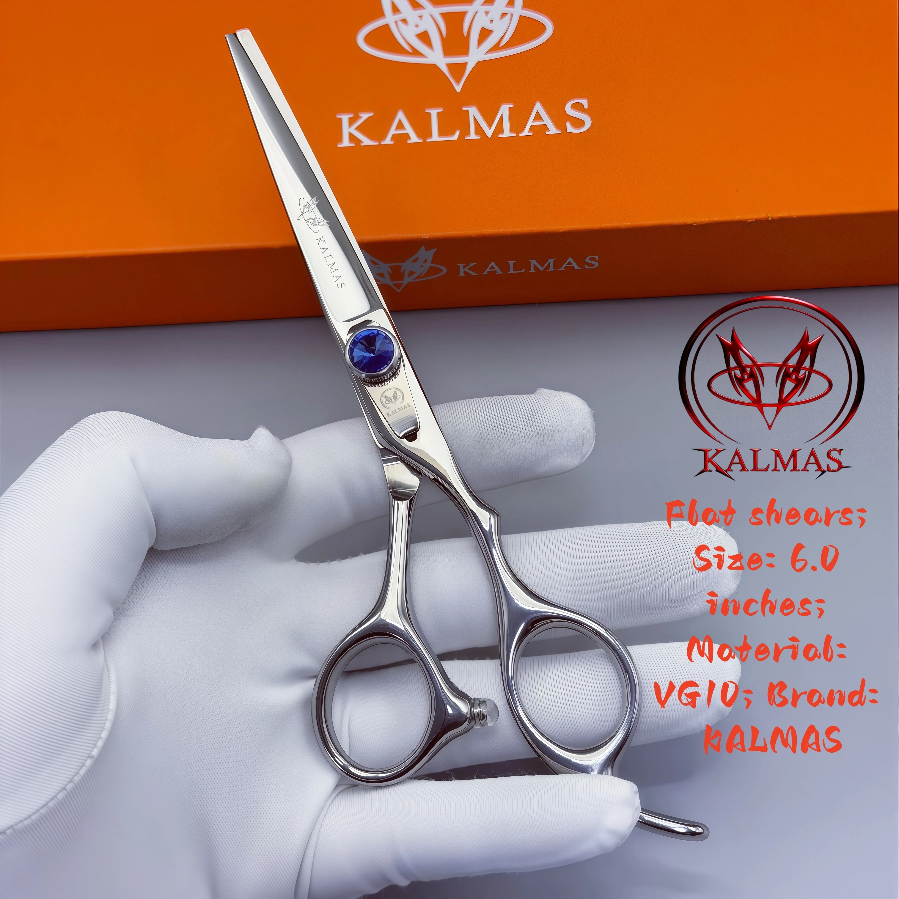 KALMAS Professional Hair Clipper with VG10 Steel Sharp Blade High-Quality Hair Trimmer Specifically Designed for Hairdressers