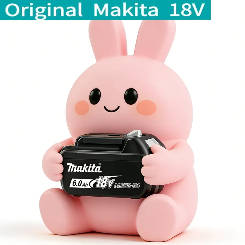 

Makita18V original tool battery, BL1860 BL1850 6.0AH 6000mAh Compatible with 18V electric drills, chainsaws, and angle grinders