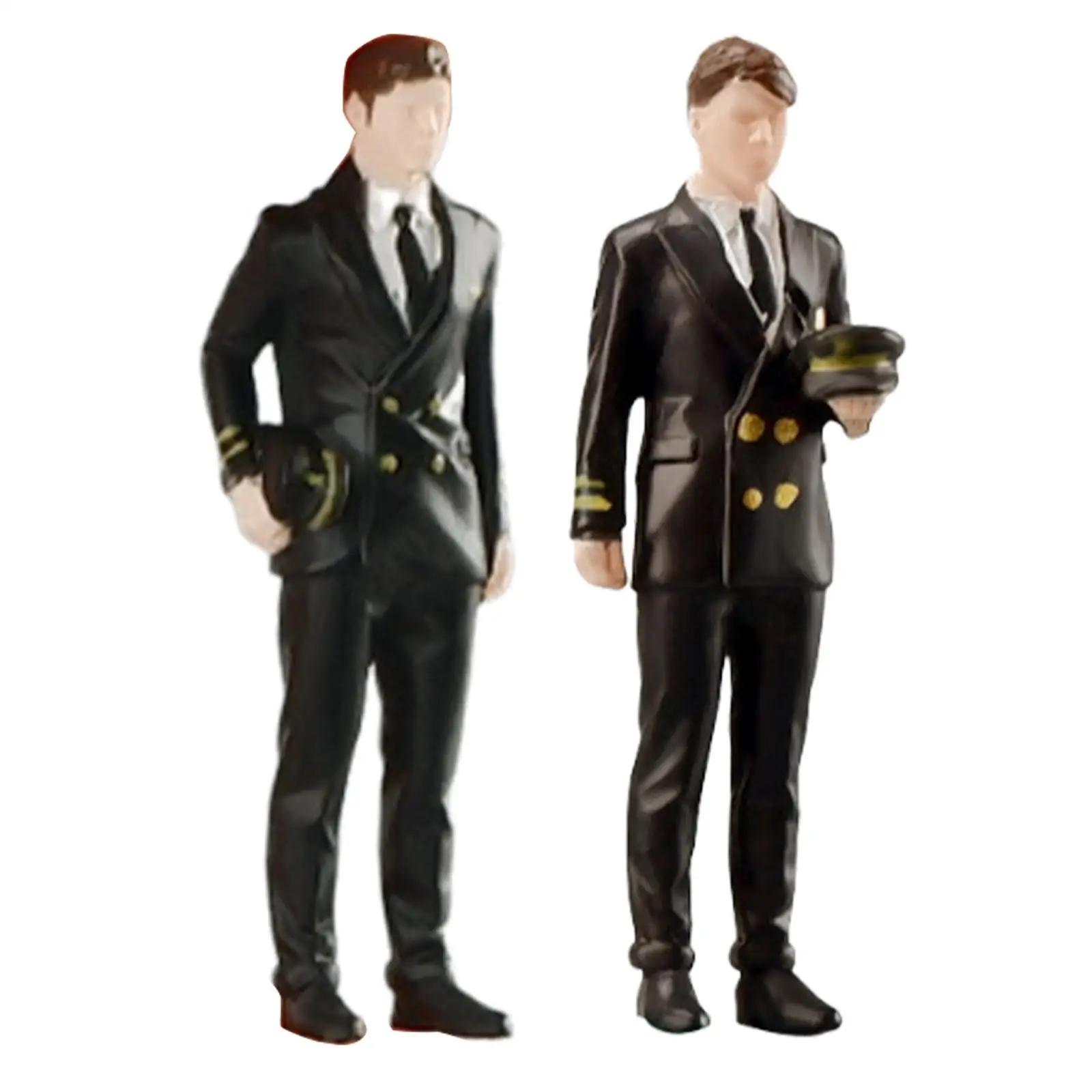 

1/64 Scale Miniature Figure Uniform Man Small Tiny Miniature People Figurine