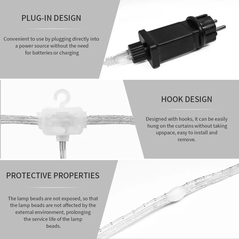 Inteligentna światełka do powieszenia na zasłonę WS2812 Bluetooth kontrola aplikacji lampka wróżka świąteczna Led obraz DIY lampa dekoracja sypialni