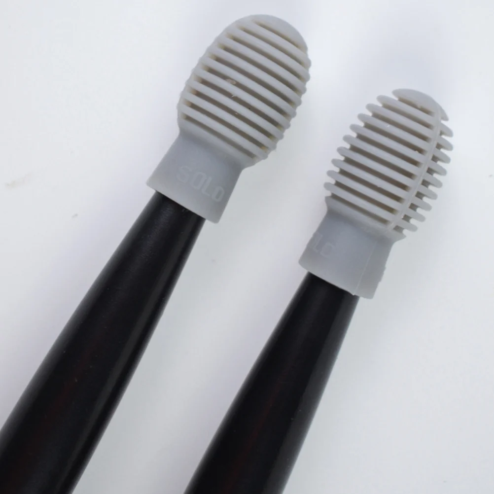 

4 PCS Silicone Head of Drum Rod Drumstick Pad for Practice Parts Mute Pads Drumsticks Accessories Musical