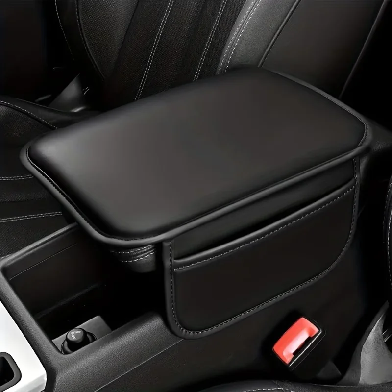 1pc Car Armrest Box Pad Leather Center Console Cushion Mat Armrest Covers For Suzuki Vitara Car Interior Accessories