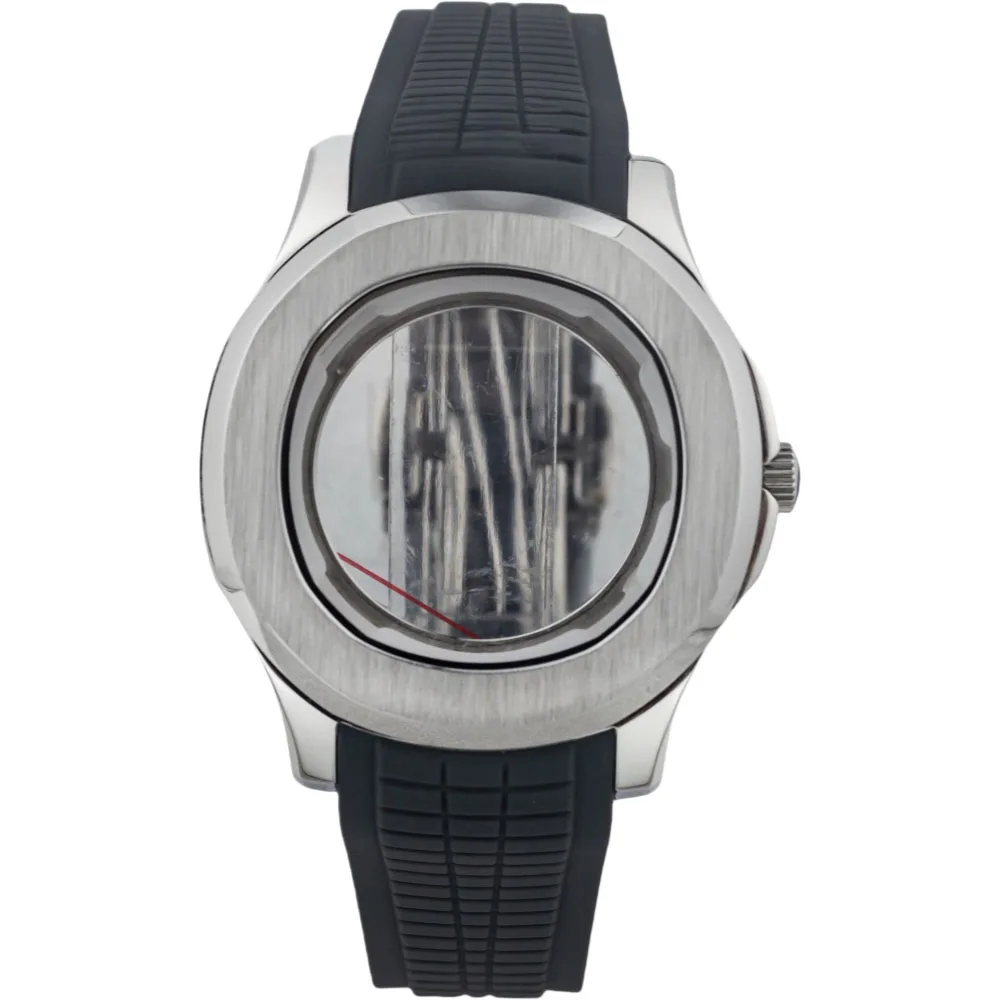 

42mm NH34 NH35 NH36 NH38 Movement Men's Watch Stainless Steel Waterproof Case Sapphire Glass Watch Case For Nautilus AQUANAUT