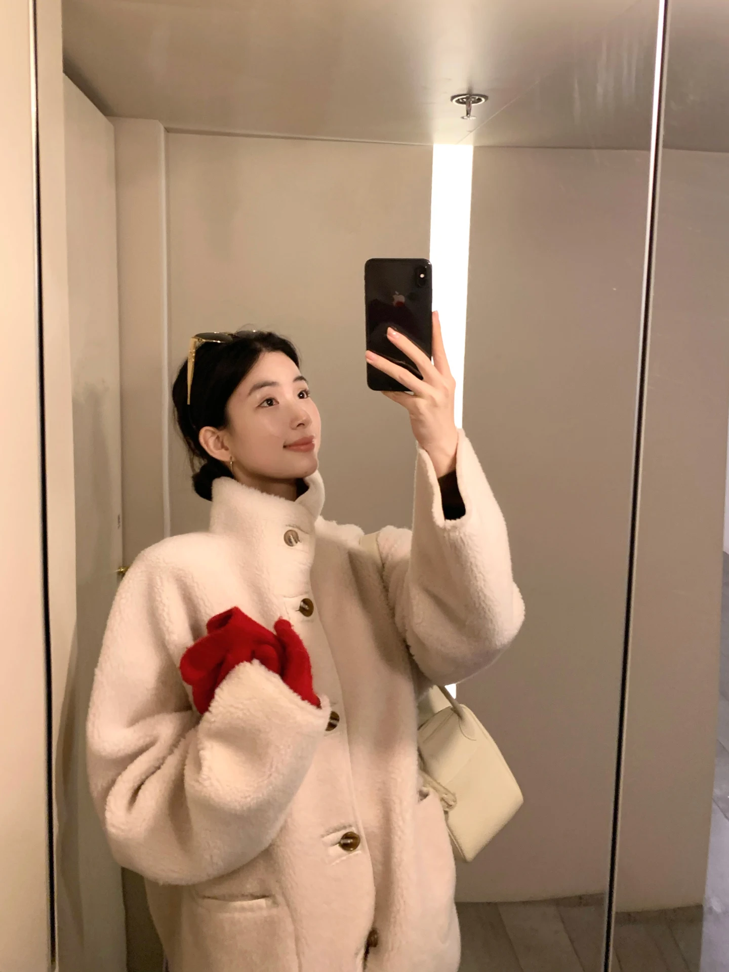 

Full Wool Lamb Fur Jacket By1171 Casual Style 100% Merino Wool One-Piece Coat Youth Women's Fashion Winter Collection