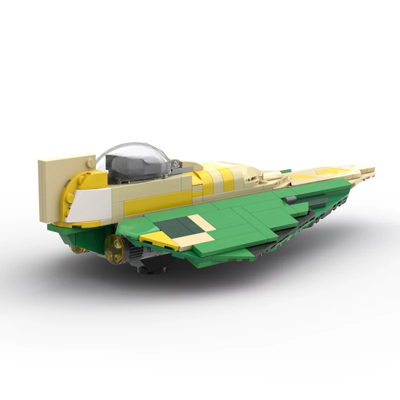 

321 шт. комплект MOC Fisto's Delta-7 Aethersprite-class Starfighter Star Battle строительные блоки Рождественский подарок обучение на основе запроса