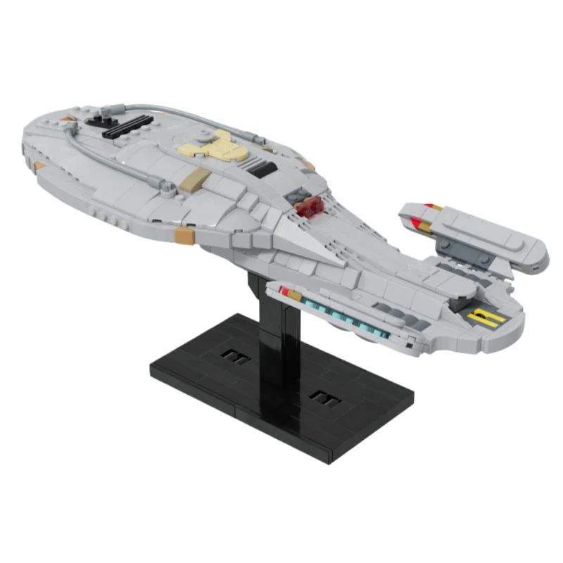 Modelo MOC Space Series - Blocos de brinquedo de construção de partículas pequenas (601 peças) - Adequado para todos os entusiastas de montar um desktop di