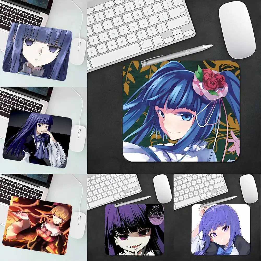 Mystery Anime Umineko When They Cry Mousepad Small LockEdge Mouse Pad For Gamers Computer Desk Pad Rectangular Anti-slip Rubber