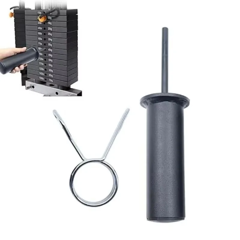 Fitness Pin Carbon Steel Construction Spring Lock Weight Stack Pin Carbon Steel Texture Suitable for Gym Equipment