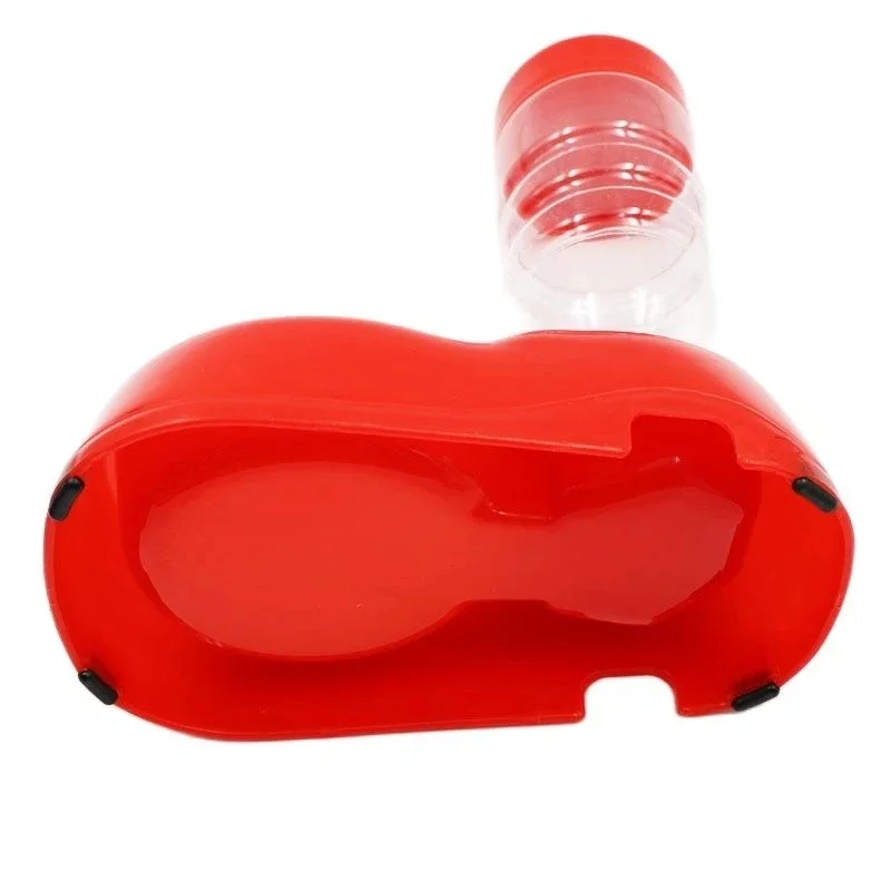 1 Pcs 350ML Cat Automatically Drink Water Bowls Pet Drinking Fountain Dogs Puppy Plastic Drinking Water Tank Dog Water Bottle
