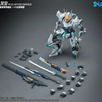 New Original Snaa Hg 1/100 Yr-05 Nether Emperor Deluxe Edition Model Kit The Round Table Knights Action Figure Toys Gifts