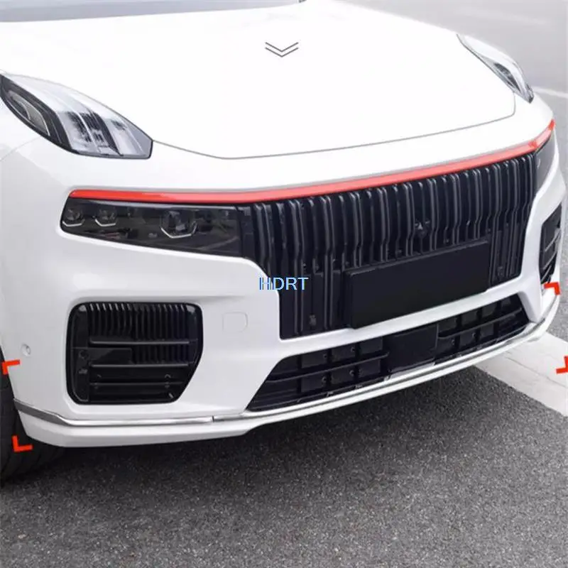 Car Styling For Geely Lynk&Co 09 2021 + Rear Trunk Bumper Cover Front Lower Grille Trim Tail Gate Molding Corner Door Edge Strip